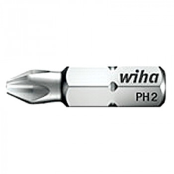 Wiha Phillips Standard-Bit 7011 Z, 1/4", C 6,3, PH4  x 32 mm