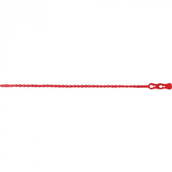 SapiSelco Kabelbinder Click Ties CLT.10.2116R, lösbar, 240 x 3,8 mm, rot, 100 Stück