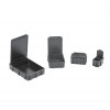Licefa SMD-Klappbox N1 leitfähig 16 x 12 x 15 mm schwarz