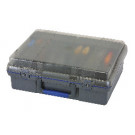 Raaco Servicecase 10 PLUS mit Schlüsselschloss anthrazit/blau/transparent