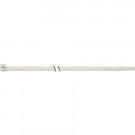 SapiSelco Kabelbinder mit Stahlnase MET.2.2123R, 186 x 4,5 mm, natur, 100 Stück