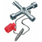 Knipex Schaltschrank-Schlüssel 00 11 02, 44 mm