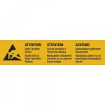 ESD Papier-Warnschilder für Verpackungen 26 x 138 mm (1000 Stück)
