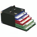 Licefa Schubladenkoffer mit Aufbauschrank A1-1S 6-fach bunt