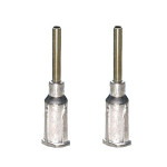Techcon Aluminium-Dosiernadeln TS15-1-1/2M-500, Größe 15, 38,1 mm (500 Stück)