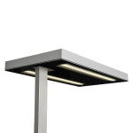 Glamox Luxo LED-Stehleuchte Free Floor ECO, IR+Tageslicht, grau