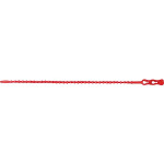 SapiSelco Kabelbinder Click Ties CLT.10.2129R, lösbar, 320 x 4,4 mm, rot, 100 Stück