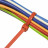 SapiSelco Kabelbinder SEL.10.210R, 140 x 3,5 mm, rot, 100 Stück