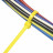 SapiSelco Kabelbinder SEL.14.210R, 140 x 3,5 mm, gelb, 100 Stück