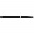 SapiSelco Kabelbinder SEL.UVV2.434R, 360 x 7,5 mm, UV-beständig, schwarz, 100 Stück